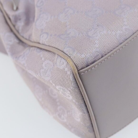 Authentic GUCCI GG Canvas Shoulder Bag Purple Gold 92699 - Picture 3 of 16